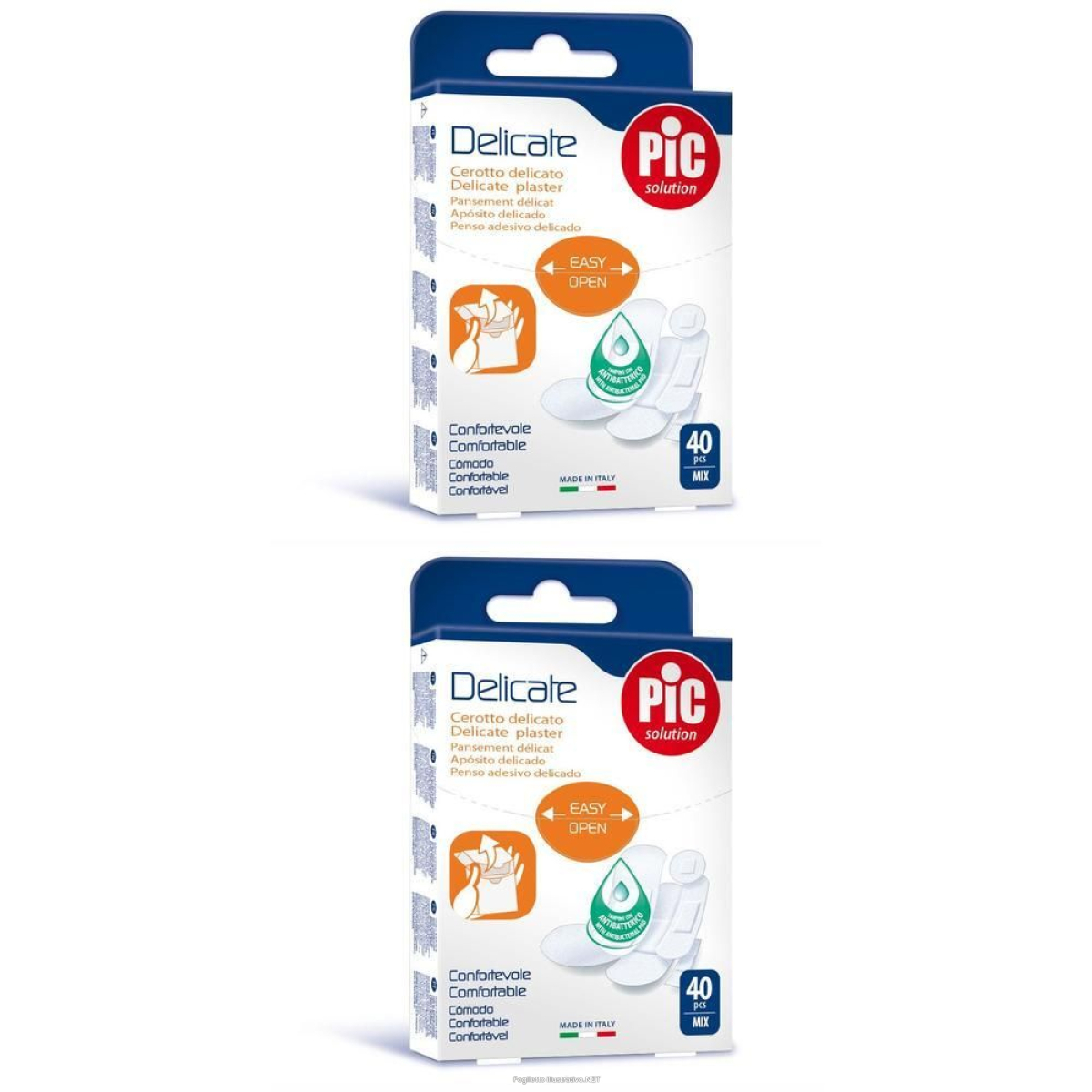 Cerca Offerte di pic cerotto strip delicate mix 2x40 st e acquista online