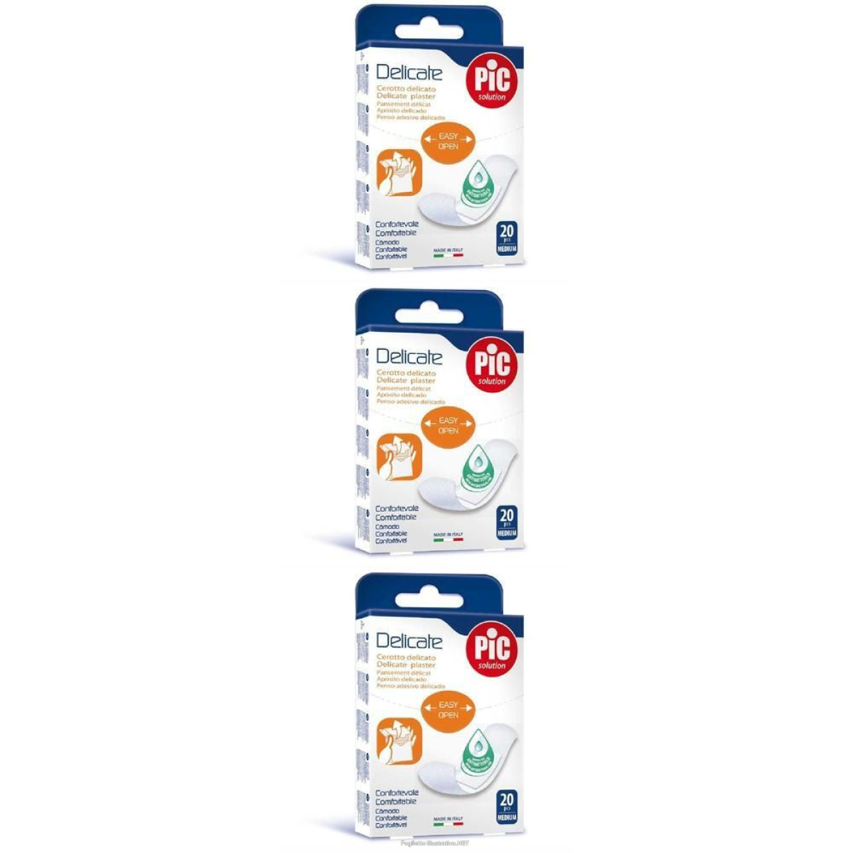 Cerca Offerte di pic® delicate cerotto delicato 19x72 mm 3x20 pz e acquista online