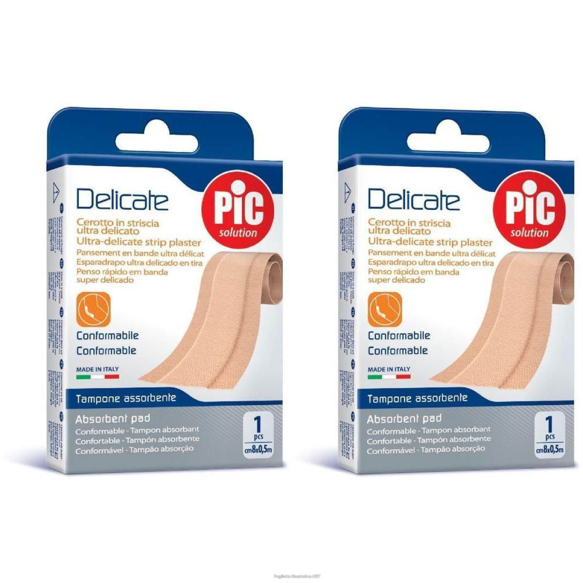 Cerca Offerte di pic® delicate cerotto delicato in striscia 8cm x 0,5m 2x1 pz e acquista online