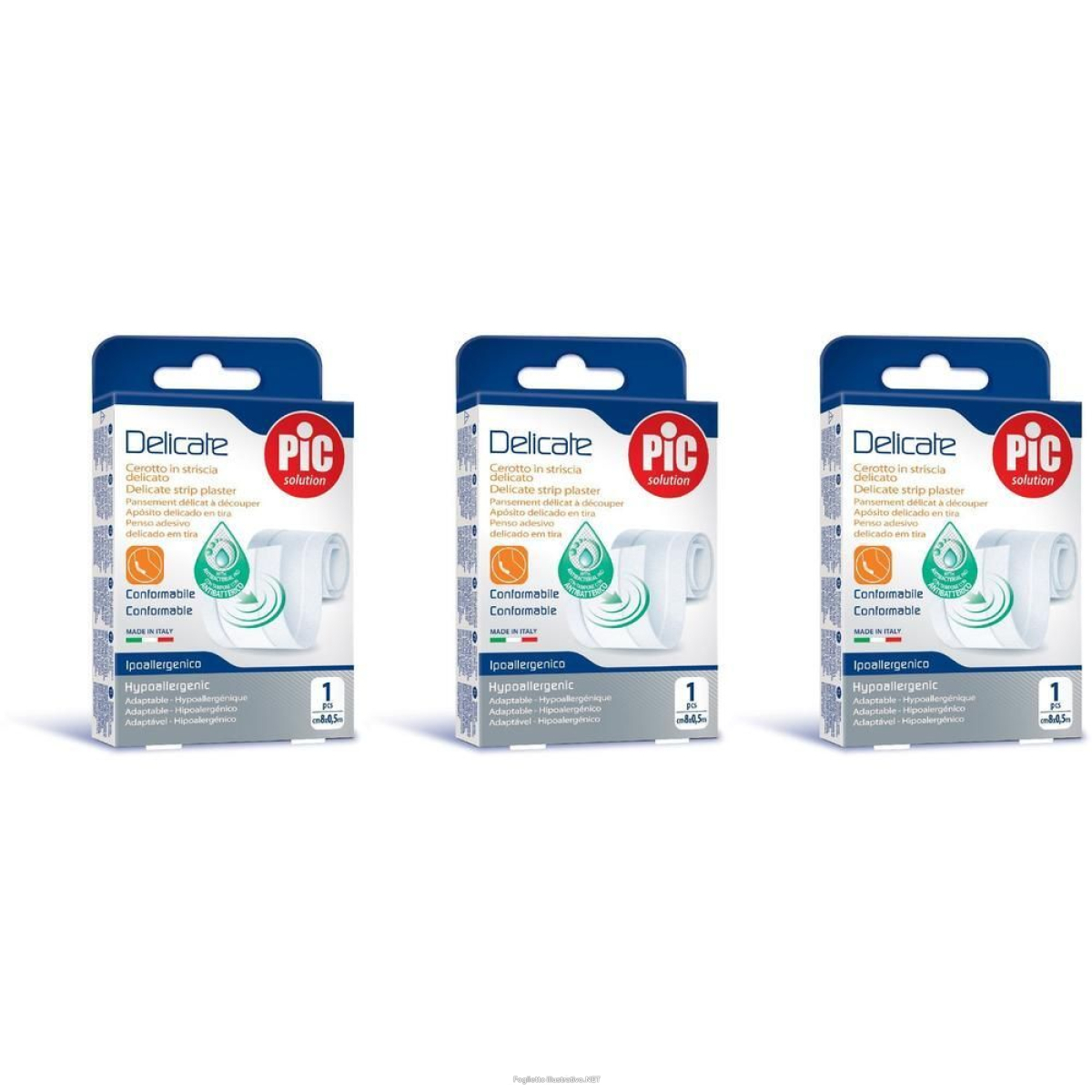 Cerca Offerte di pic® delicate cerotto in striscia delicato 8cm x 0,5 m 3x1 pz e acquista online