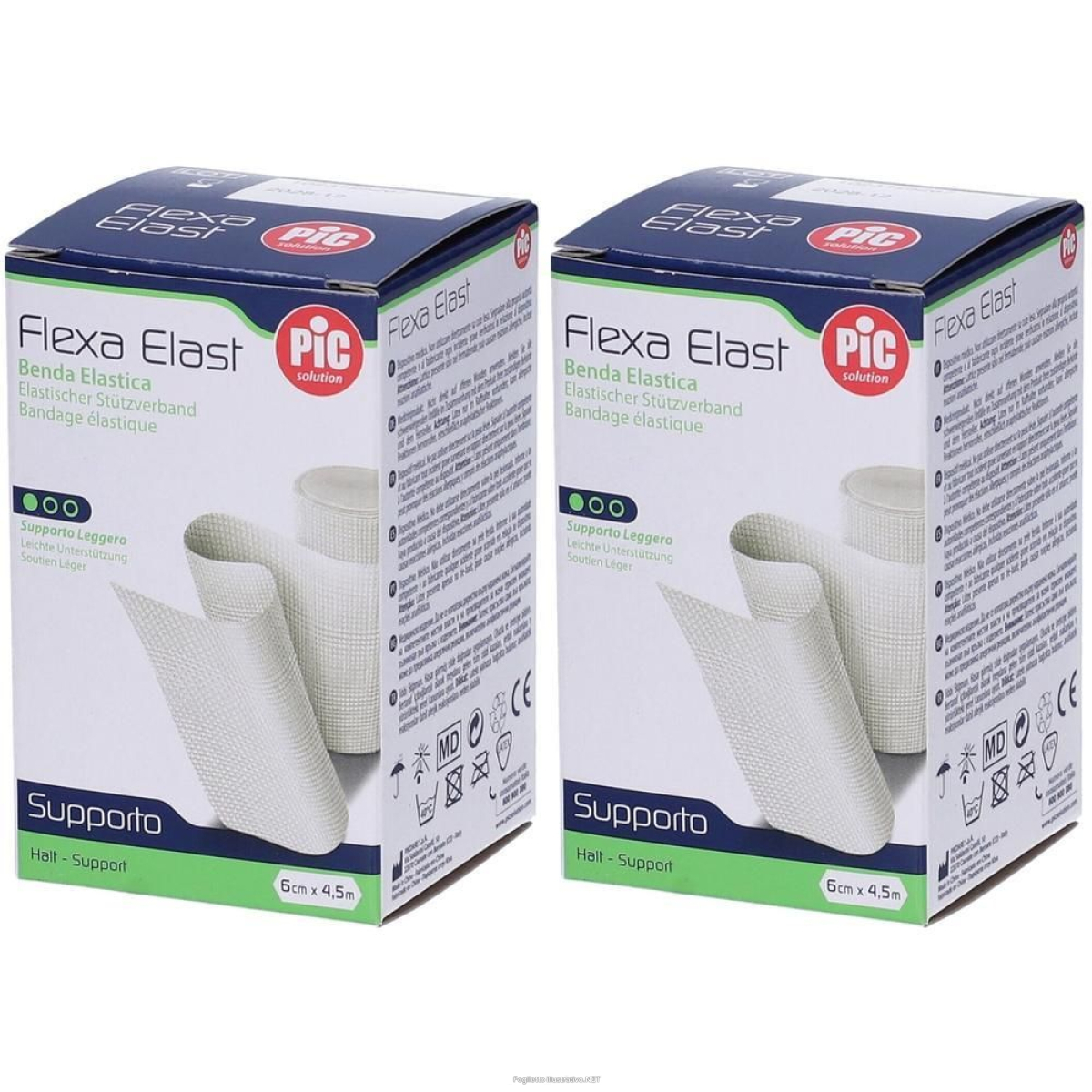 Cerca Offerte di pic flexa elast benda elastica 6cm x 4,5m 2x1 pz assorbenti e acquista online
