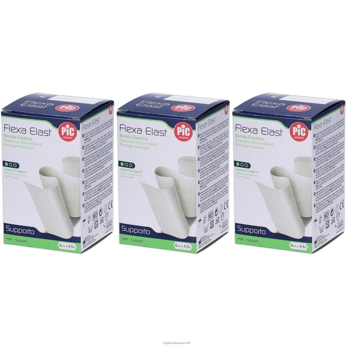 Cerca Offerte di pic flexa elast benda elastica 6cm x 4,5m 3x1 pz assorbenti e acquista online