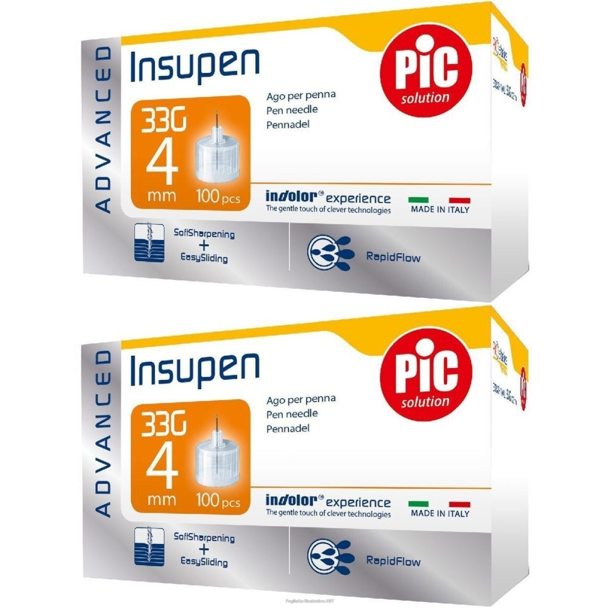 Cerca Offerte di pic insupen advanced 33g 4 mm set da 2 pz ago per iniezione e acquista online