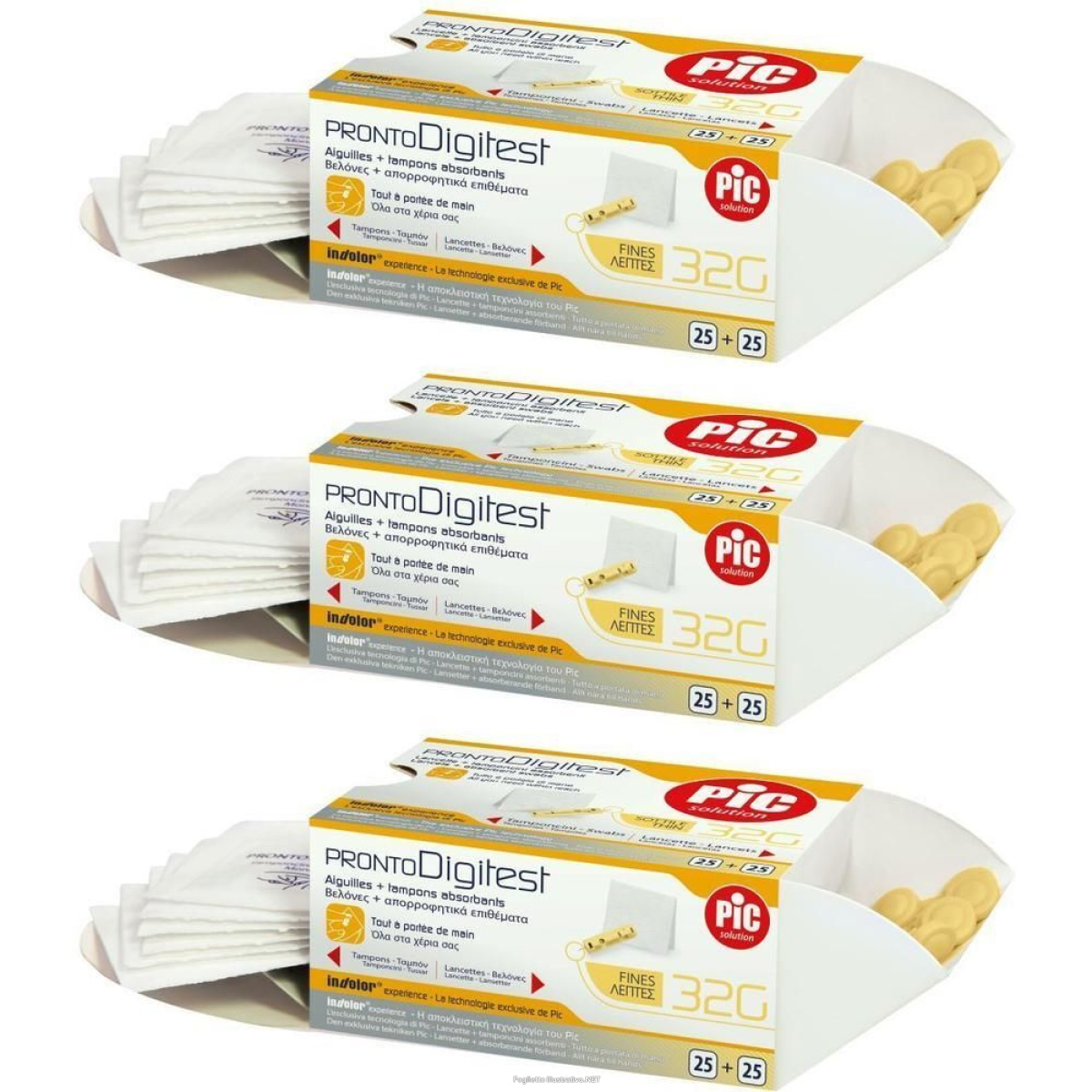 Cerca Offerte di pic pronto digitest kit lancette 32g e tamponcini 3x25 pz e acquista online