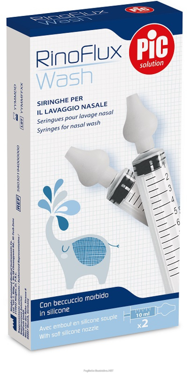 Cerca Offerte di pic rinoflux wash 2 siringhe per lavaggio nasale bambini (scad.05/2028) e acquista online