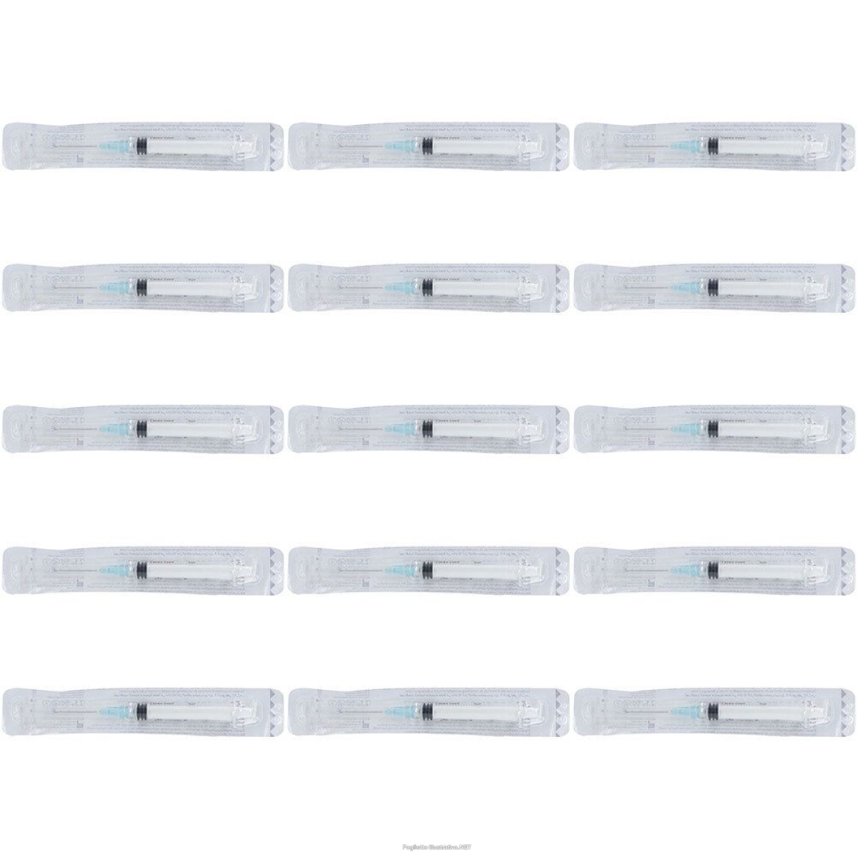 Cerca Offerte di pic siringa 2,5 ml con ago 23g set da 15 15x1 pz siringhe e acquista online