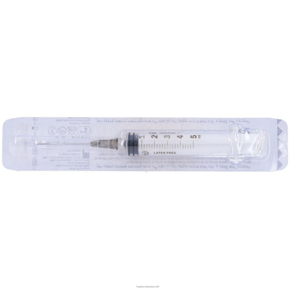 Cerca Offerte di pic siringa 5 ml con ago 22g 6x1 pz siringhe e acquista online