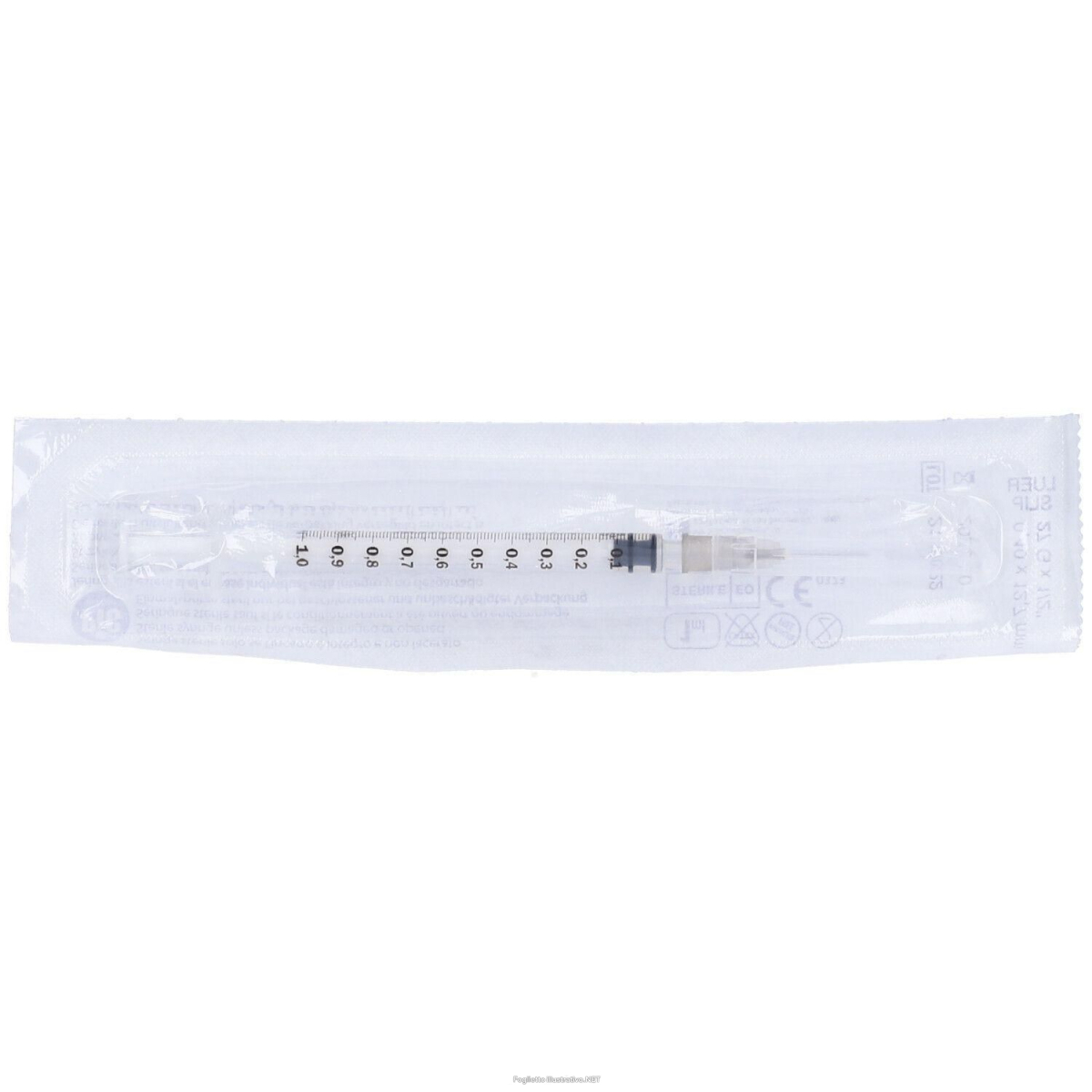 Cerca Offerte di pic siringa tubercolina sterile 27 gauge x 1/2 34x1 pz siringhe e acquista online