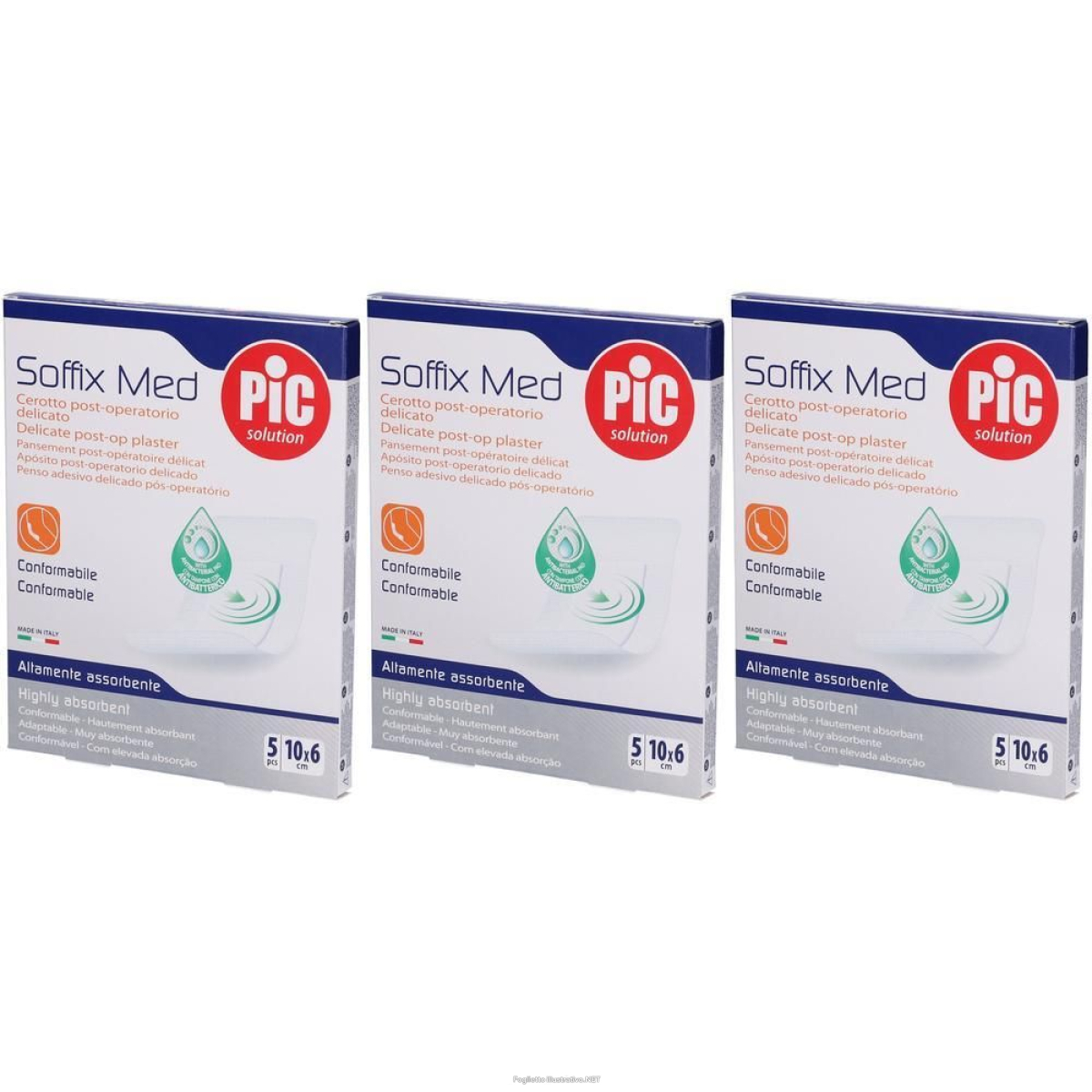 Cerca Offerte di pic® soffix med cerotto post-operatorio? 10 x 6 cm 3x5 pz e acquista online
