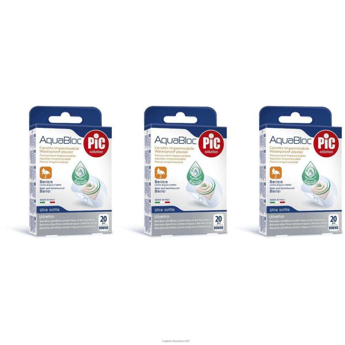 Cerca Offerte di pic solution acquabloc cerotto impermeabile Ø 22,5 3x20 pz e acquista online