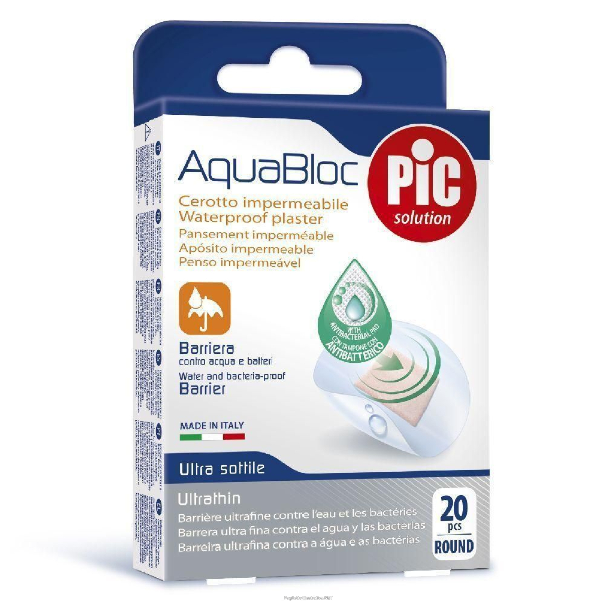 Cerca Offerte di pic solution acquabloc cerotto impermeabile Ø 22,5 4x20 pz e acquista online