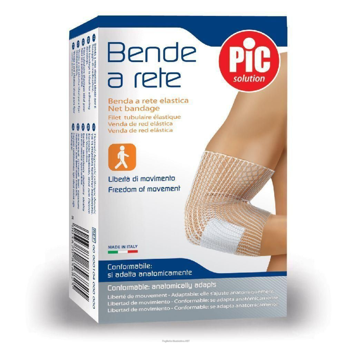 Cerca Offerte di pic solution benda a rete elastica gambe e ginocchia 4x1 pz fasciatura e acquista online