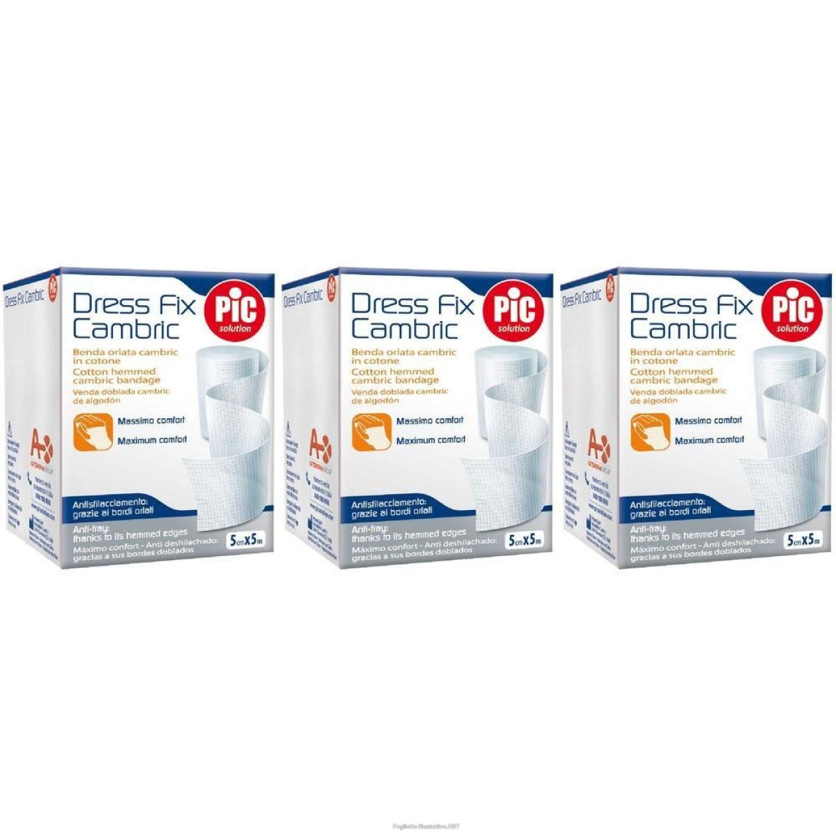 Cerca Offerte di pic solution benda orlata cambric in cotone 10 cm x 5 m 3x1 pz assorbe e acquista online