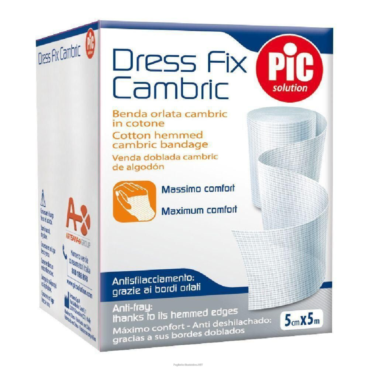 Cerca Offerte di pic solution benda orlata cambric in cotone 10 cm x 5 m 4x1 pz assorbe e acquista online