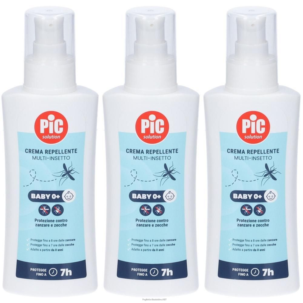 Cerca Offerte di pic solution crema repellente multi-insetto baby 0+ 3x100 ml e acquista online