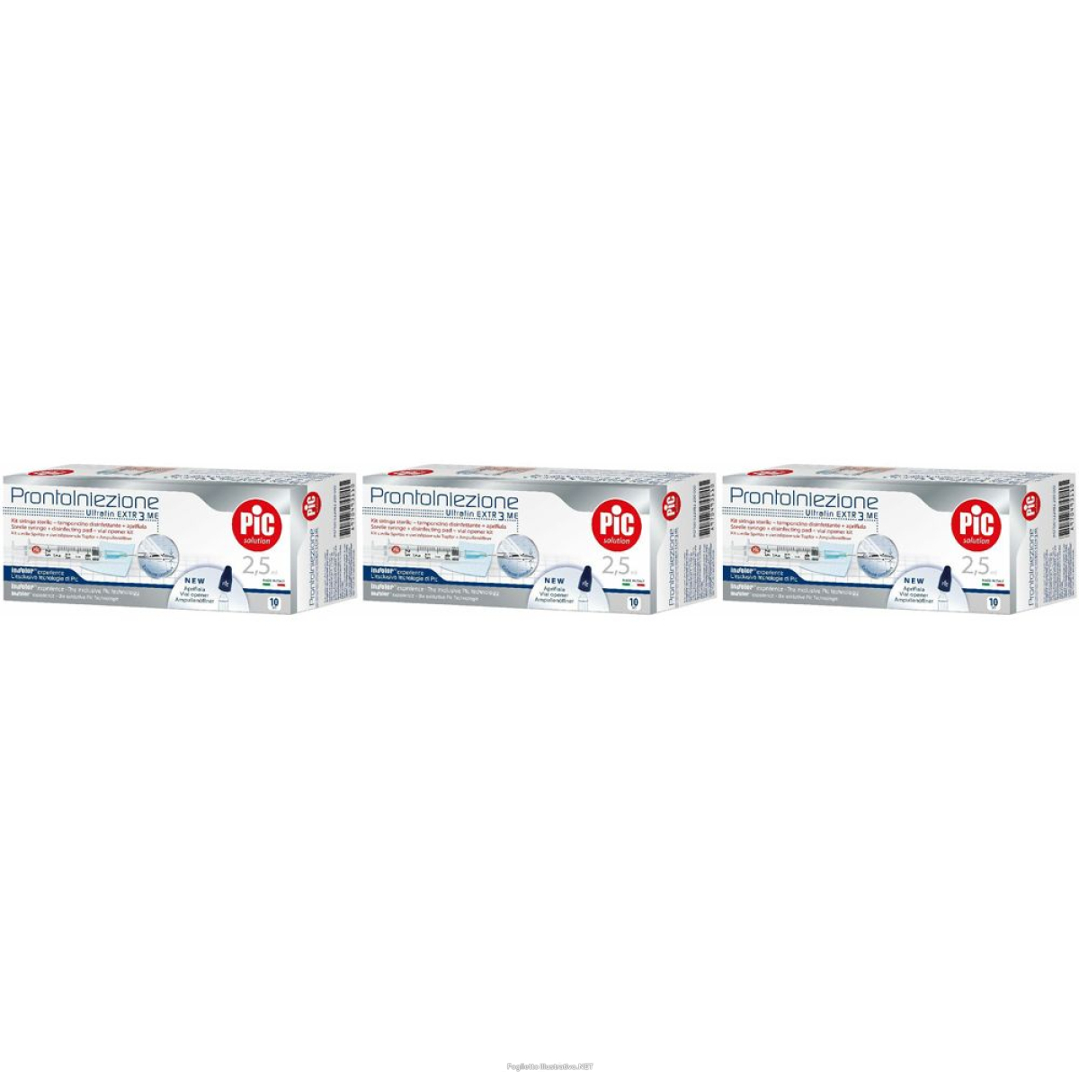 Cerca Offerte di pic solution kit prontoiniezione siringa 2,5 ml ago 23g 0,6 mm x 30 e acquista online