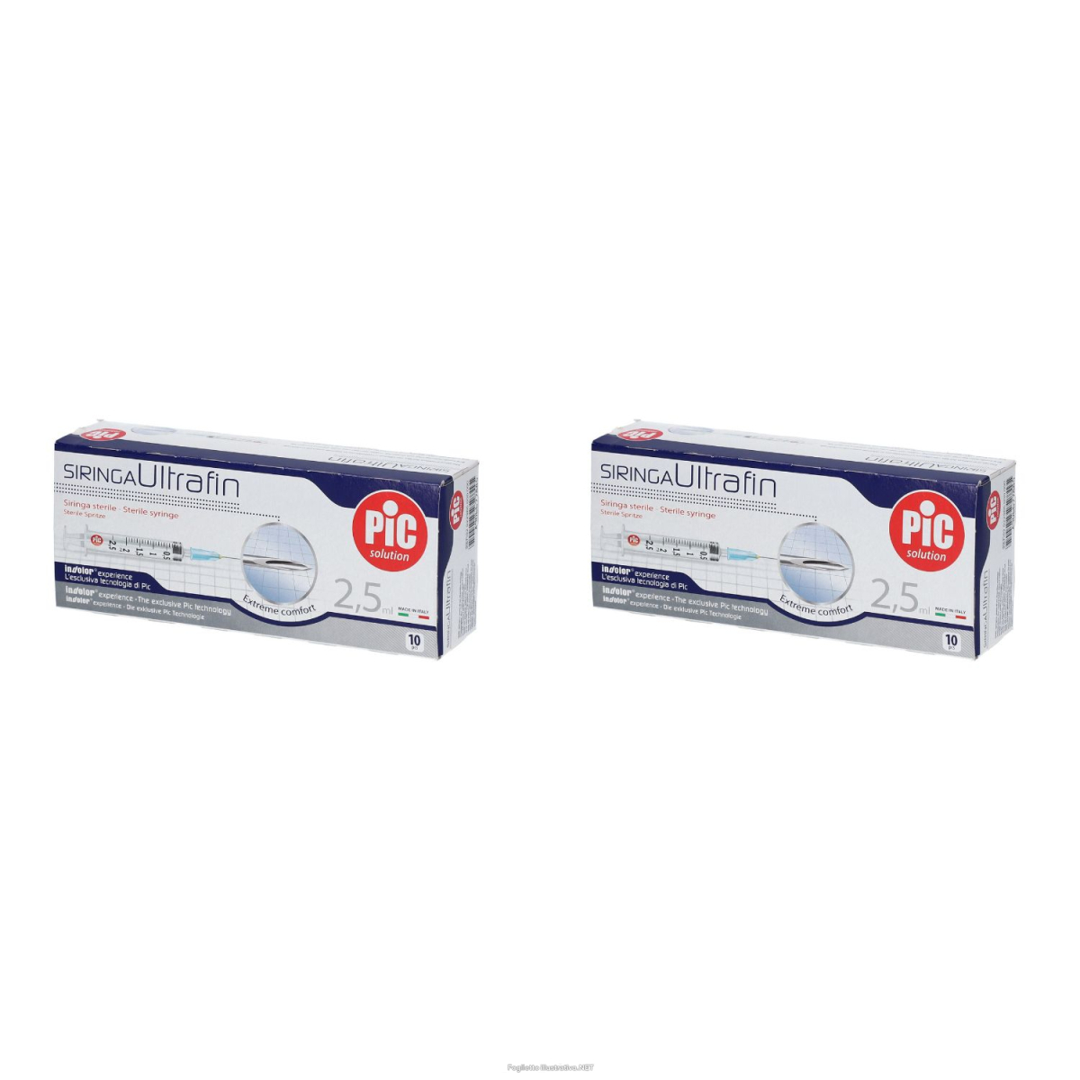 Cerca Offerte di pic solution siringa ultrafin sterile 2,5 ml 2x10 pz siringhe e acquista online