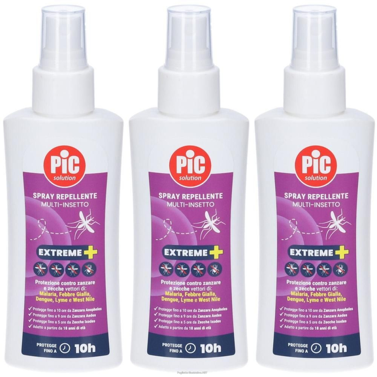Cerca Offerte di pic solution spray repellente multi-insetto extreme+ 3x100 ml e acquista online