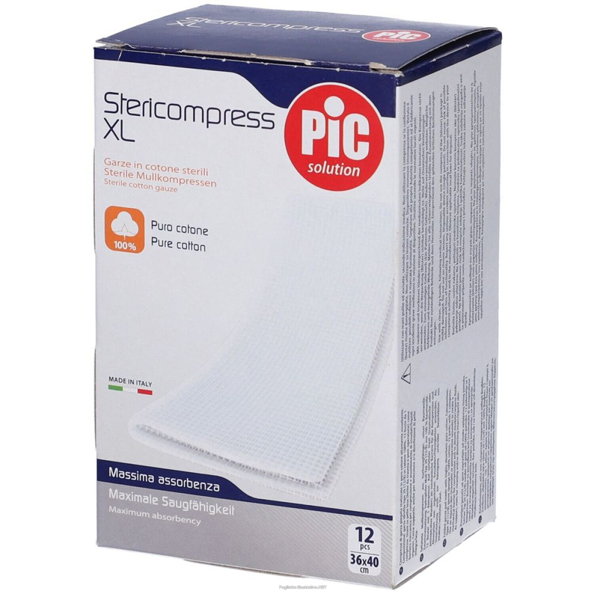 Cerca Offerte di pic solution stericompress 36 cm x 40 set da 7 7x12 pz compresse e acquista online