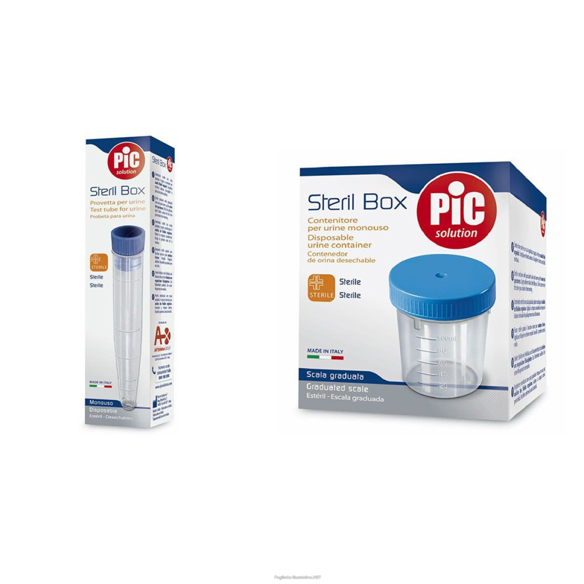 Cerca Offerte di pic solution steril box provetta per urine + contenitore mon e acquista online
