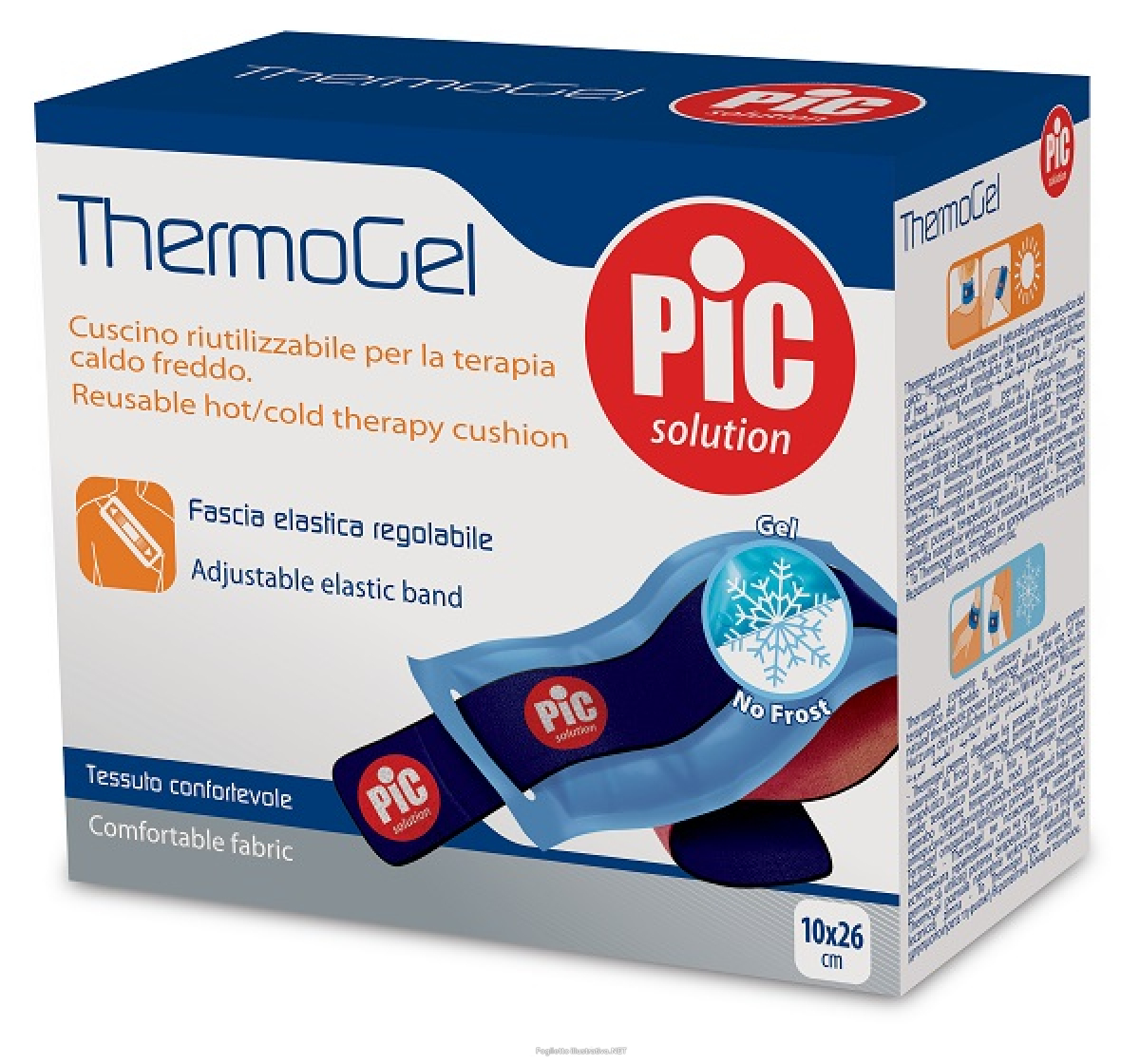 Cerca Offerte di pic thermogel cuscino riutilizzabile per terapia caldo/freddo fascia elastica regolabile 10x26cm 1 pezzo e acquista online