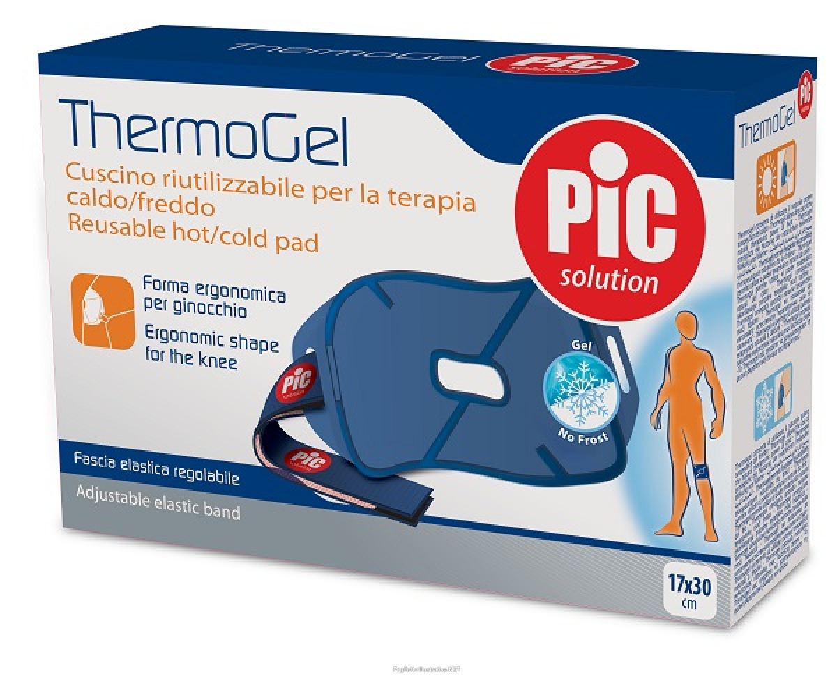 Cerca Offerte di pic thermogel cuscino riutilizzabile terapia caldo/freddo fascia elastica regolabile per ginocchio 17x30cm 1 pezzo e acquista online