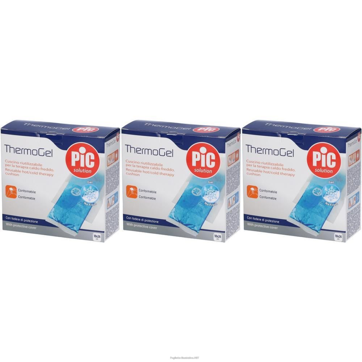 Cerca Offerte di pic thermogel cuscino termico 10x26cm con fodera itc 3x1 st e acquista online