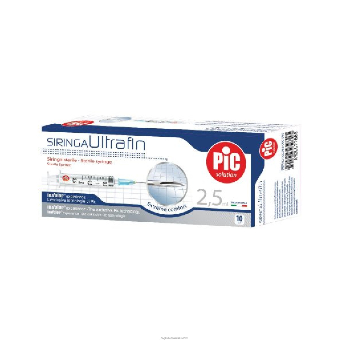 Cerca Offerte di pic ultrafin siringa g23 - siringa sterile monouso con ago a triplice affilatura, 10 pezzi da 5 ml e acquista online