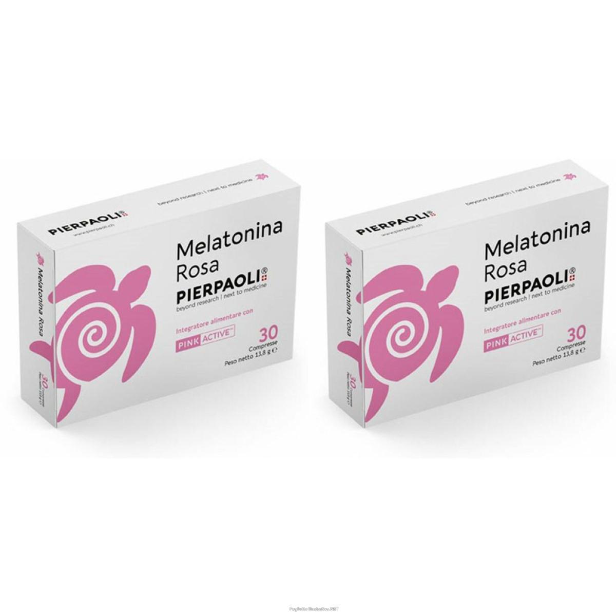 Cerca Offerte di pierpaoli® melatonina rosa set da 2 2x13,8 g compresse e acquista online