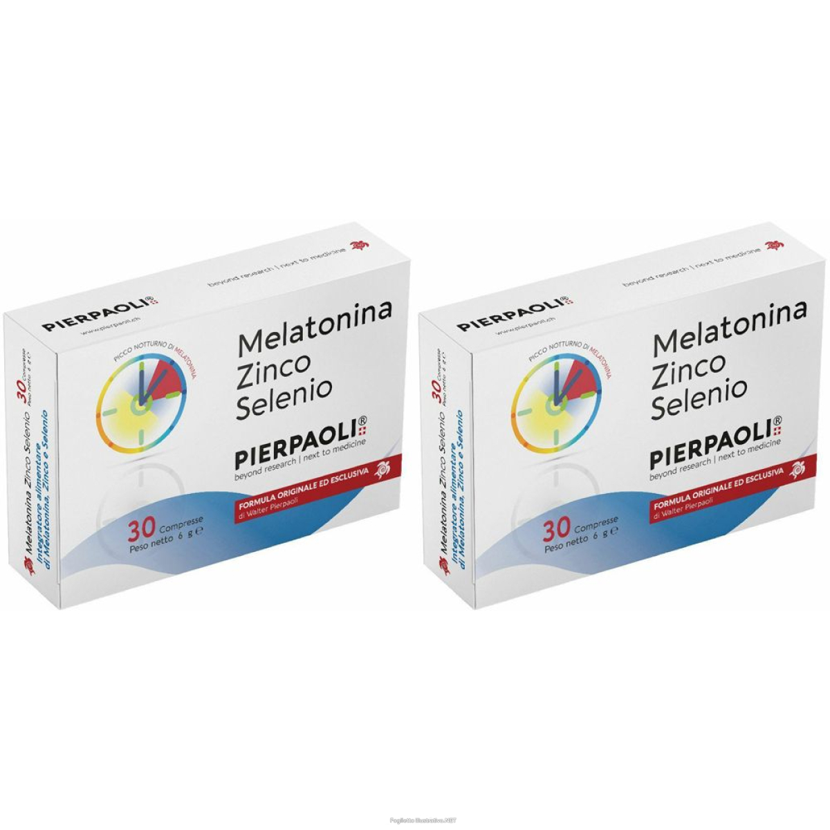 Cerca Offerte di pierpaoli® melatonina zinco selenio set da 2 2x30 pz compresse e acquista online