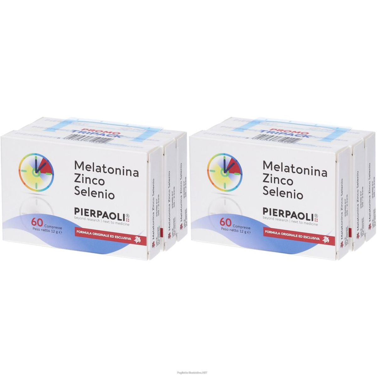 Cerca Offerte di pierpaoli® melatonina zinco selenio set da 2 2x36 g compresse e acquista online