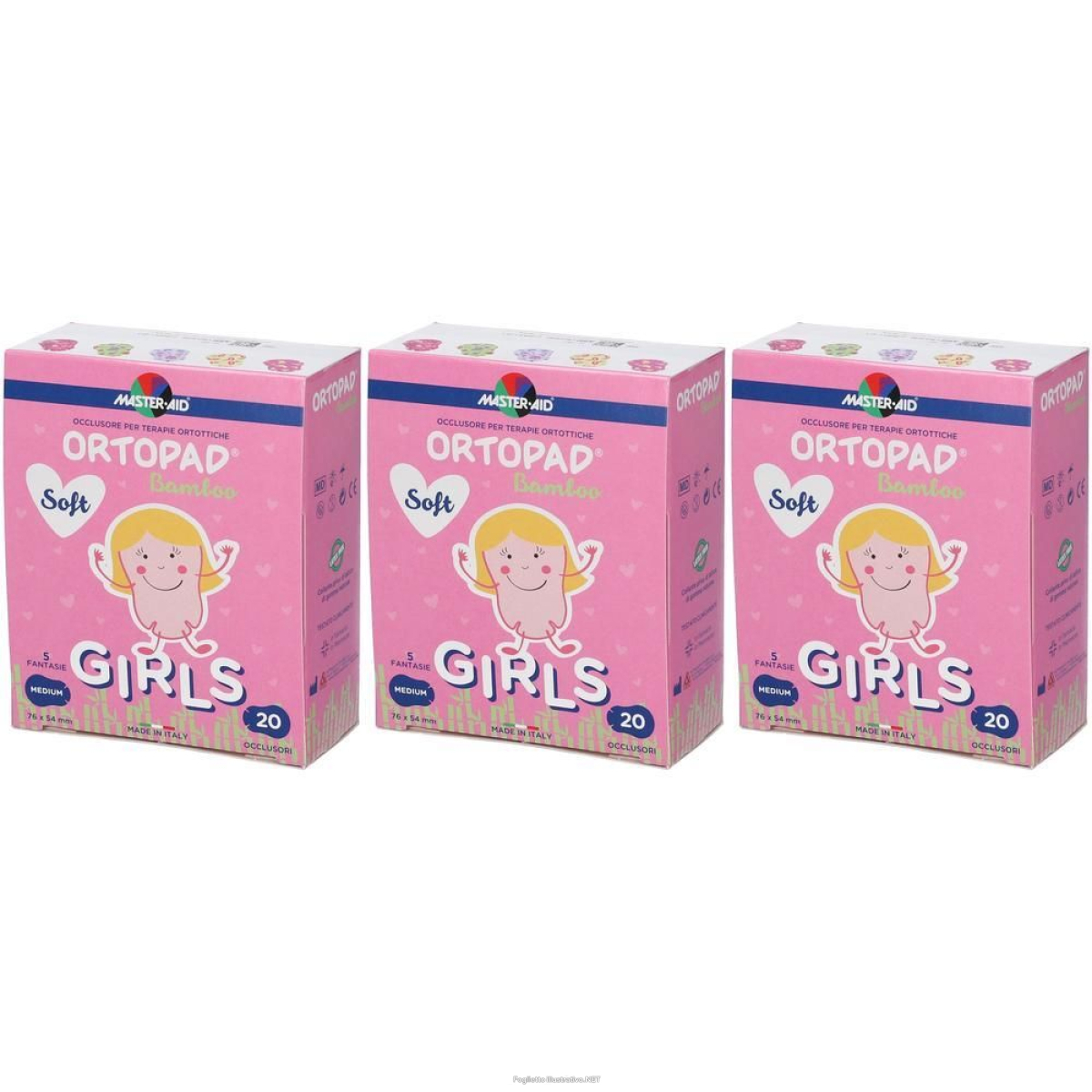 Cerca Offerte di pietrasanta pharma ortopad girl medium 3x20 pz cerotto e acquista online