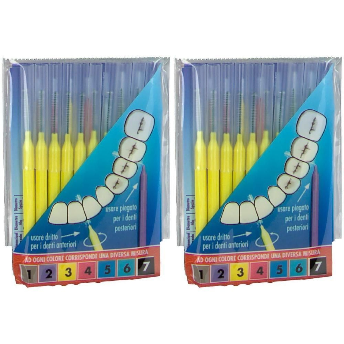 Cerca Offerte di pikdent® giallo 0,6 mm scovolini interdentali 2x10 pz spazzolino da de e acquista online
