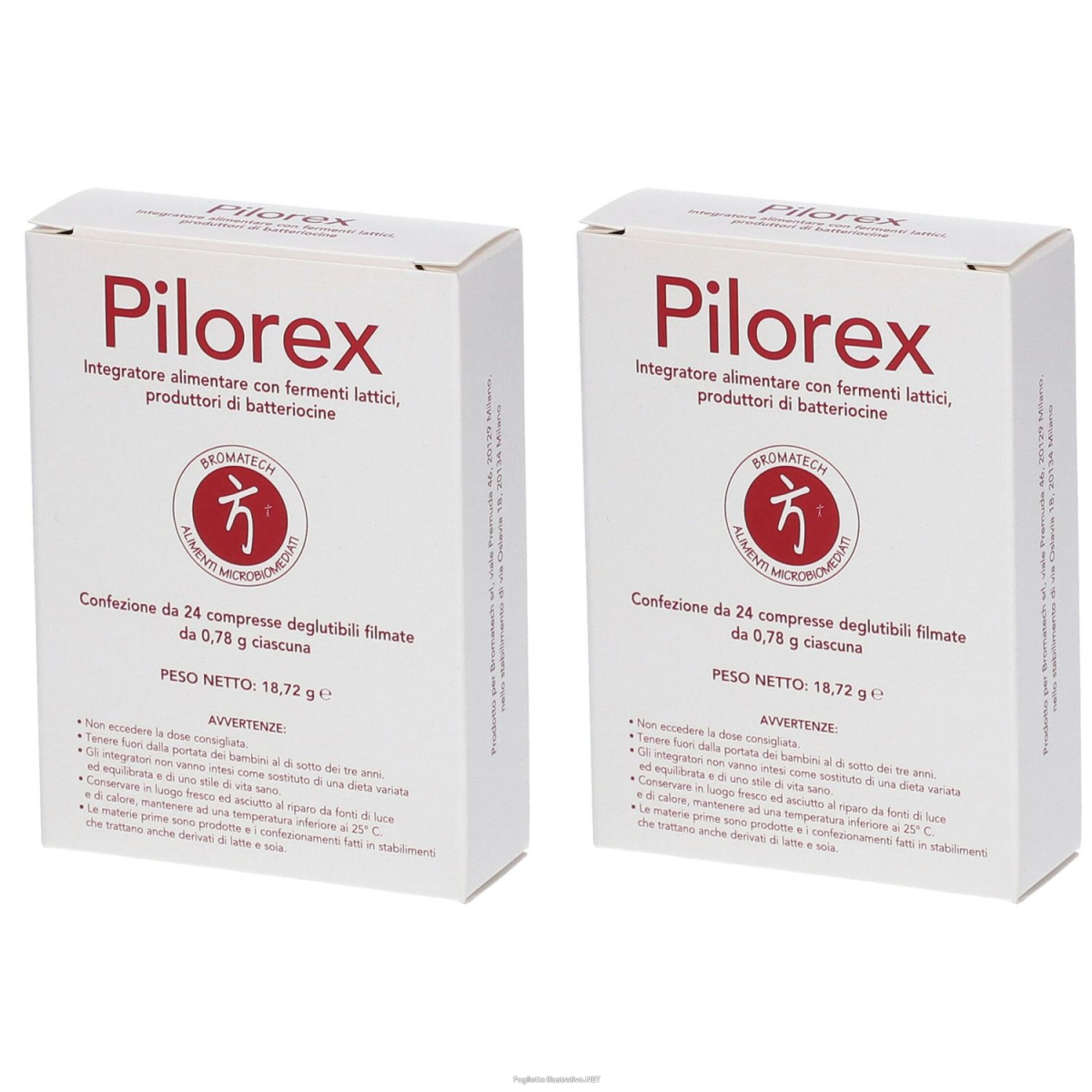 Cerca Offerte di pilorex integratore alimentare 2x24 pz compresse e acquista online