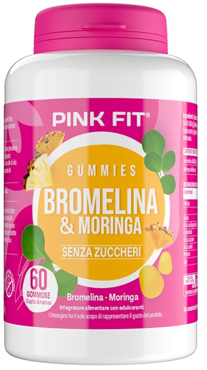 Cerca Offerte di Pink fit - bromelina e moringa - drenaggio e detox - 60 gummies e acquista online