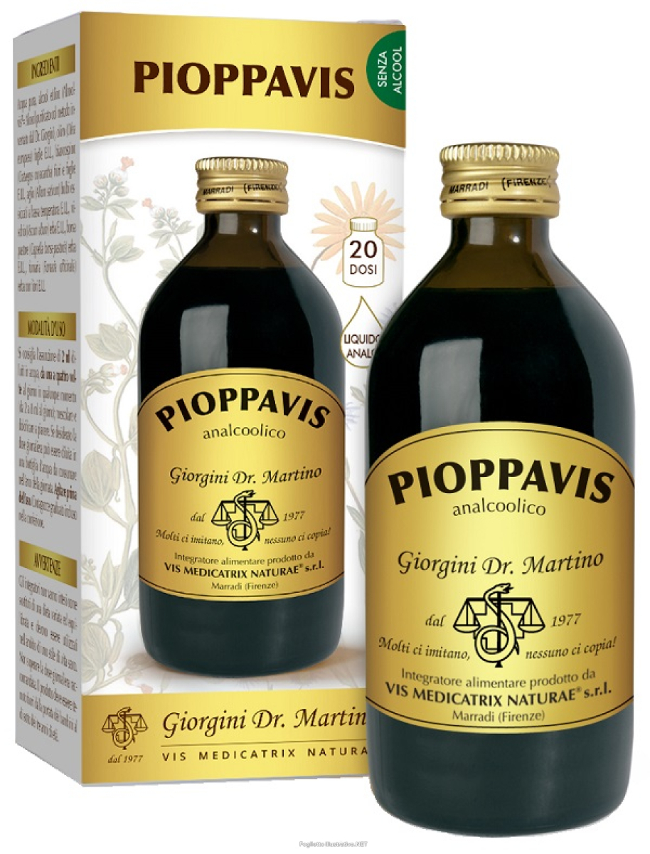 Cerca Offerte di pioppavis liquido analcoolico 200 ml e acquista online