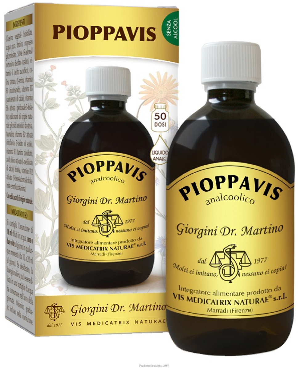 Cerca Offerte di pioppavis liquido analcoolico 500 ml e acquista online