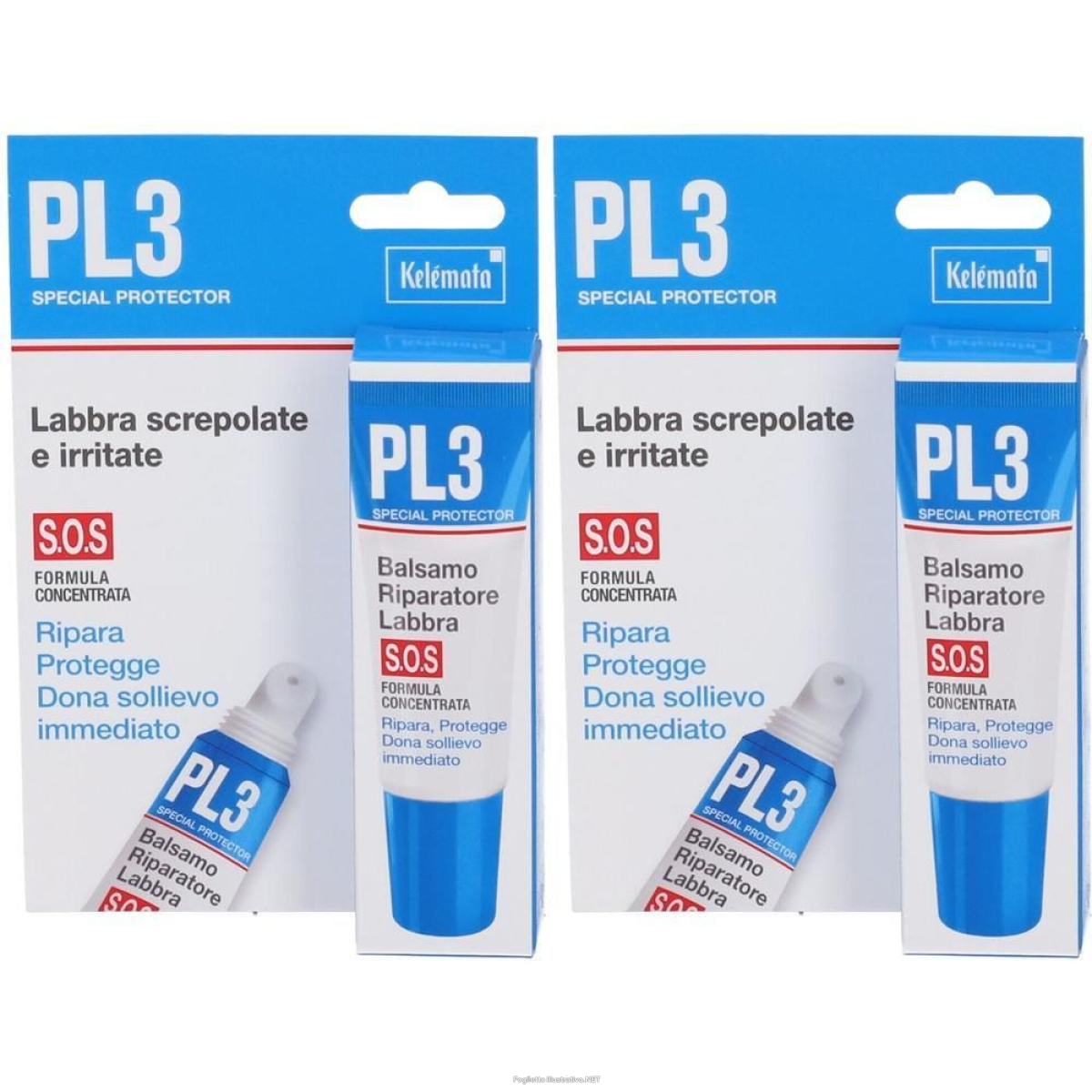 Cerca Offerte di pl3 balsamo riparatore labbra sos 2x7,5 ml protezione per le labbra e acquista online