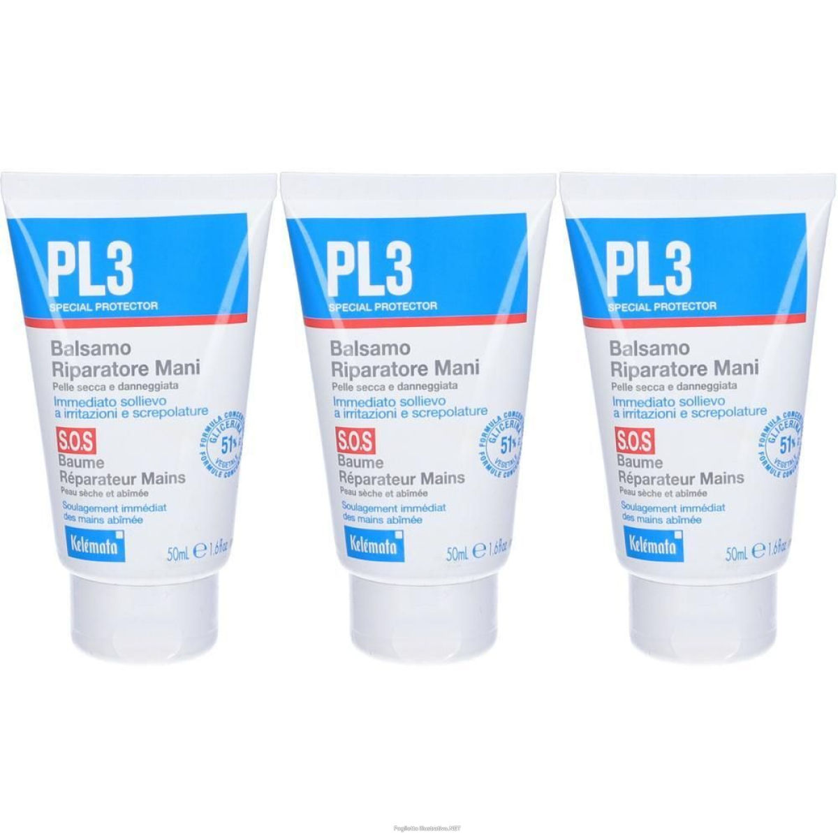 Cerca Offerte di pl3 balsamo riparatore mani sos 3x50 ml e acquista online