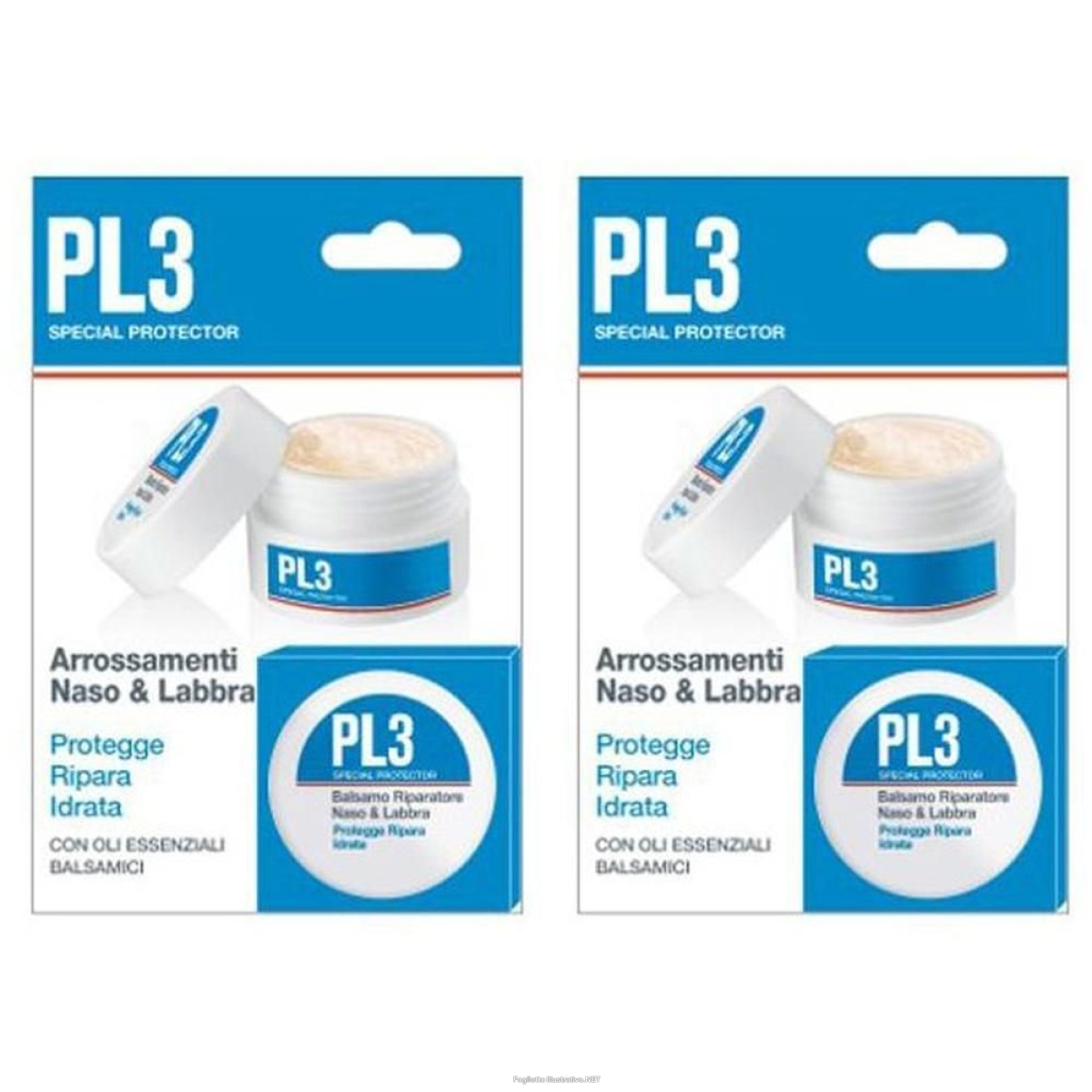 Cerca Offerte di pl3 balsamo riparatore naso/labbra con astuccio 7 g 2x7 g protezione p e acquista online