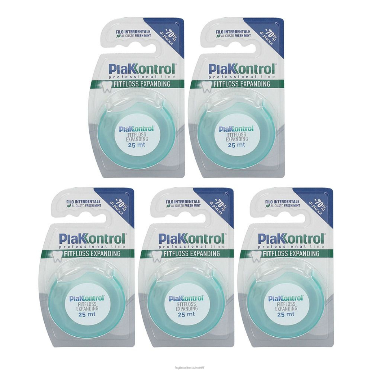 Cerca Offerte di plakcontrol® fitfloss 25 m set da 5 5x25 e acquista online