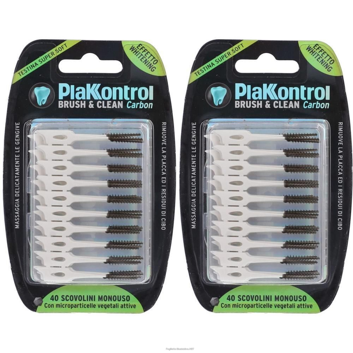 Cerca Offerte di plakkontrol brush & clean carbon scovolini 2x1 st e acquista online
