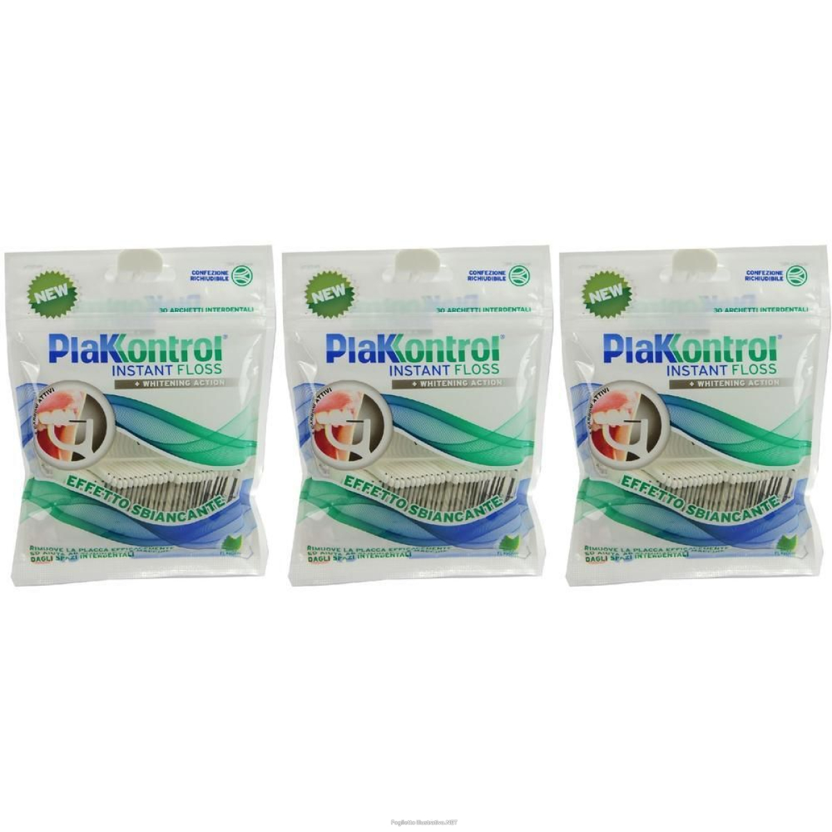 Cerca Offerte di plakkontrol instant floss carbon expanding 30 pz collutorio e acquista online