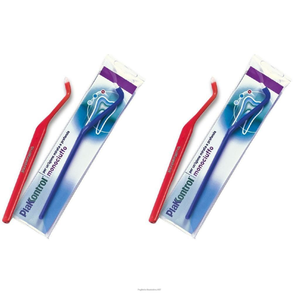 Cerca Offerte di plakkontrol monociuffo spazzolino 2x1 pz da denti e acquista online