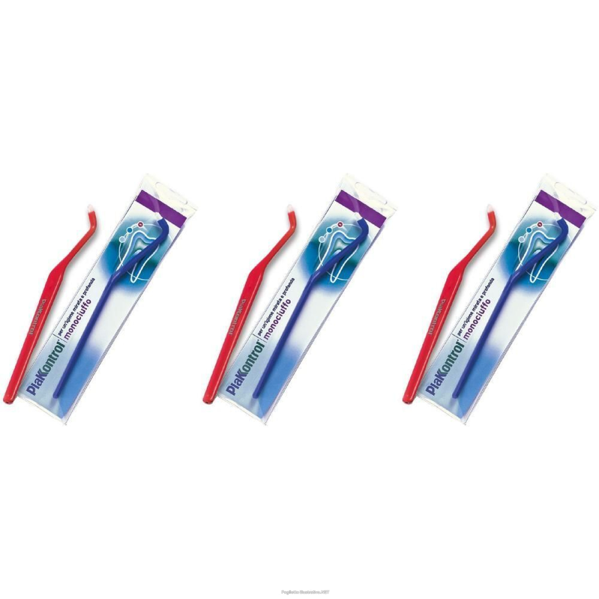 Cerca Offerte di plakkontrol monociuffo spazzolino 3x1 pz da denti e acquista online
