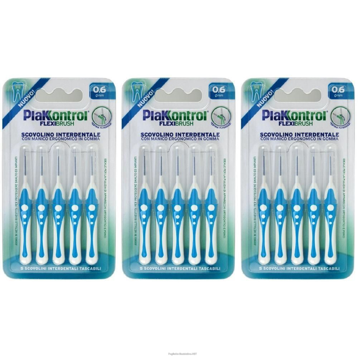 Cerca Offerte di Plakkontrol Scovolini Flexi Brush 06 3x5 Pezzi Spazzolino da Denti e acquista online