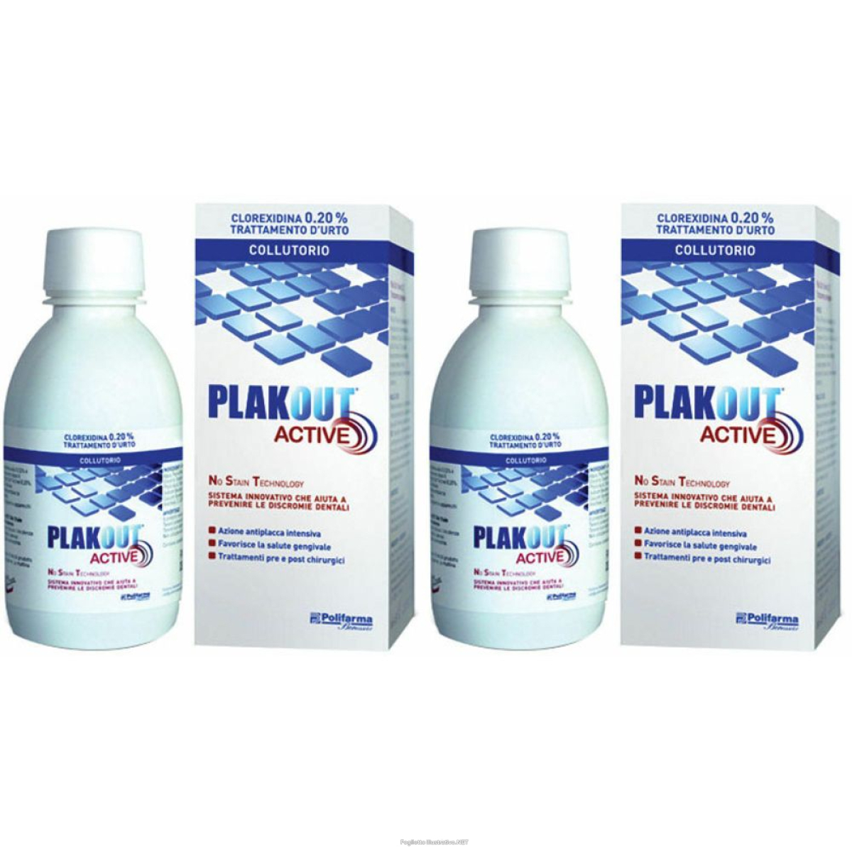 Cerca Offerte di plakout® active collutorio 0,20 % set da 2 2x200 ml e acquista online