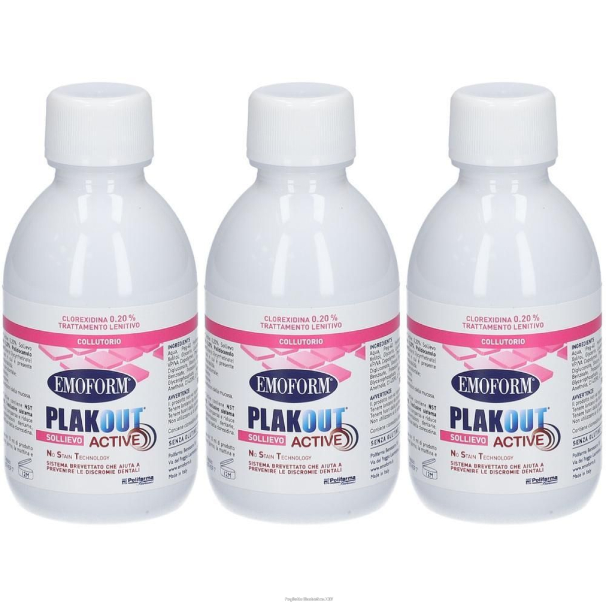 Cerca Offerte di plakout® active sollievo 0,20% collutorio 3x200 ml e acquista online