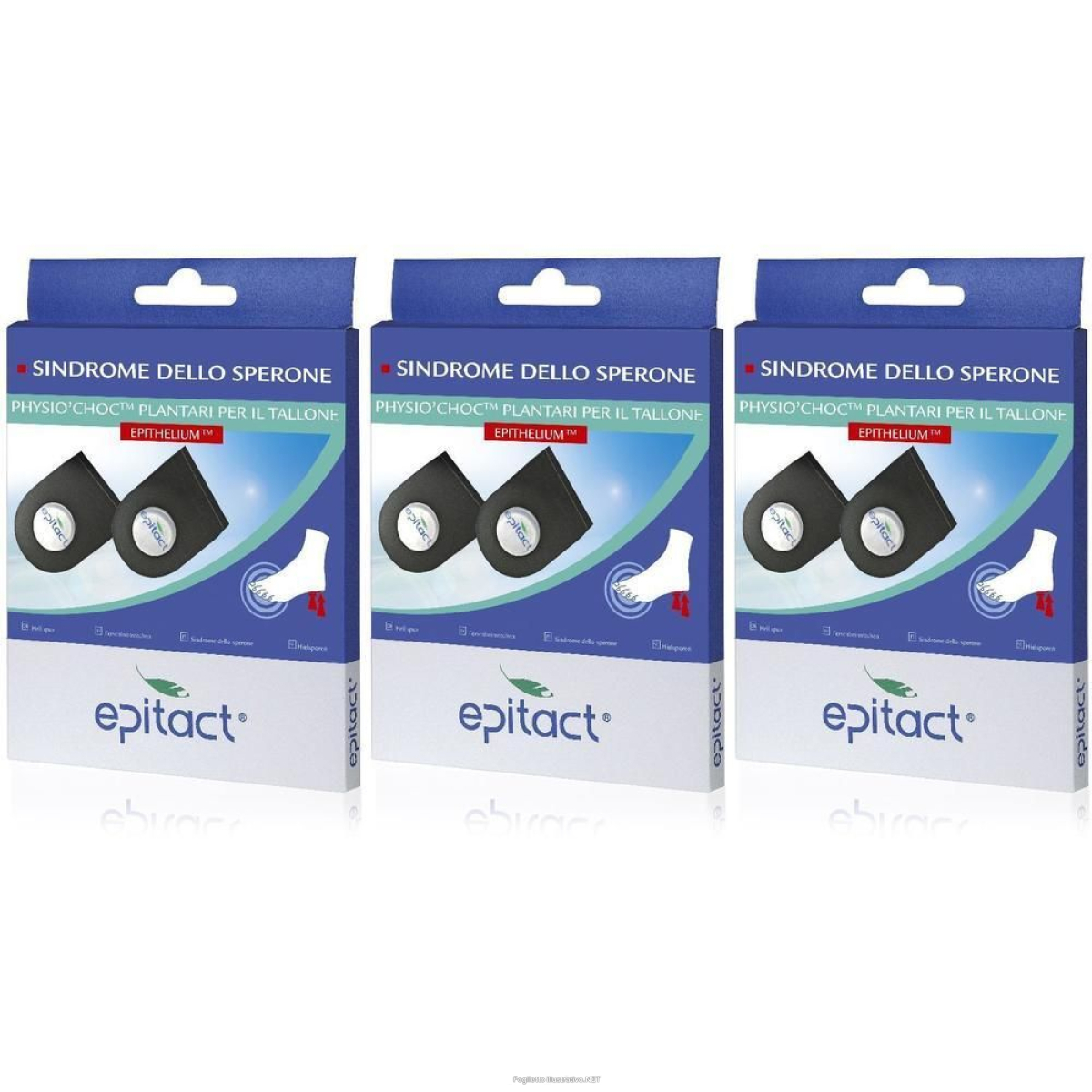 Cerca Offerte di plantare per tallone da uomo epitact con epithelium e physio choc conf e acquista online