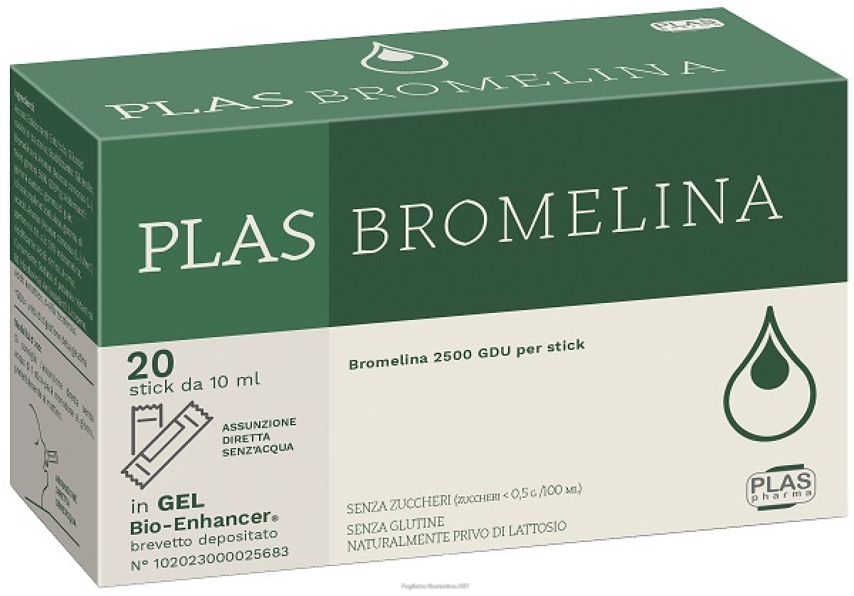 Cerca Offerte di plas bromelina 20 stick pack e acquista online